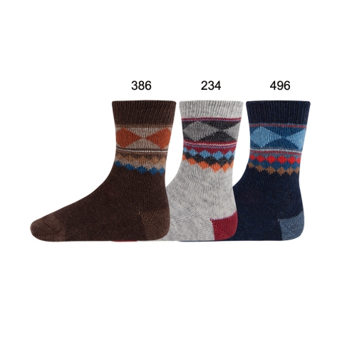 Κάλτσες Μάλλινες με Σχέδιο | No36 - 39